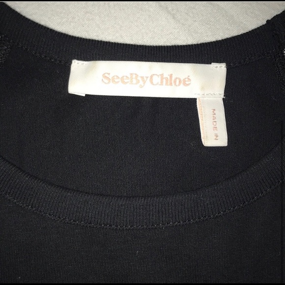 EUC See By Chloe Mesh Top - Picture 8 of 9